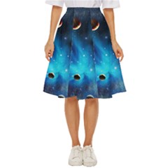 3d Universe Space Star Planet Classic Short Skirt by Grandong