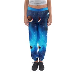 3d Universe Space Star Planet Women s Jogger Sweatpants by Grandong