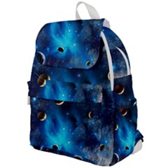 3d Universe Space Star Planet Top Flap Backpack by Grandong