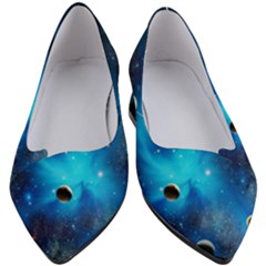 3d Universe Space Star Planet Women s Block Heels  by Grandong