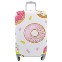 Vector Donut Seamless Pattern Luggage Cover (medium) by Grandong