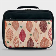 Forest Leaves Seamless Pattern With Natural Floral Lunch Bag by Grandong