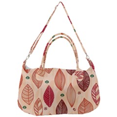 Forest Leaves Seamless Pattern With Natural Floral Removable Strap Handbag by Grandong