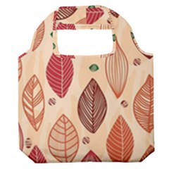 Forest Leaves Seamless Pattern With Natural Floral Premium Foldable Grocery Recycle Bag by Grandong