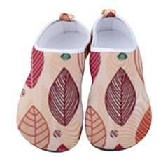 Forest Leaves Seamless Pattern With Natural Floral Men s Sock-style Water Shoes by Grandong