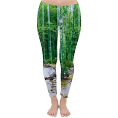 Bamboo Forest Squid Family Classic Winter Leggings by Grandong