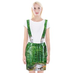 Bamboo Forest Squid Family Braces Suspender Skirt by Grandong