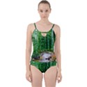 Bamboo Forest Squid Family Cut Out Top Tankini Set View1