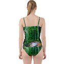 Bamboo Forest Squid Family Cut Out Top Tankini Set View2