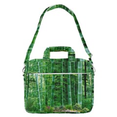 Bamboo Forest Squid Family Macbook Pro 16  Shoulder Laptop Bag by Grandong