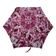 Rosa Antico Smudged Mini Folding Umbrellas by kaleidomarblingart