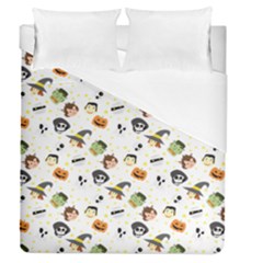 Happy Halloween Vector Images Duvet Cover (queen Size) by Sarkoni