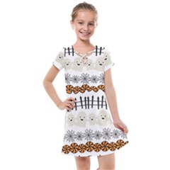 Halloween Holidays Kids  Cross Web Dress by Sarkoni