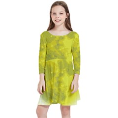 Happy Halloween Kids  Quarter Sleeve Skater Dress by Sarkoni