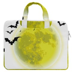 Happy Halloween Macbook Pro 16  Double Pocket Laptop Bag  by Sarkoni