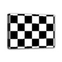 Black White Chess Board Mini Canvas 7  x 5  (Stretched) View1