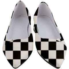 Black White Chess Board Women s Block Heels  by Ndabl3x