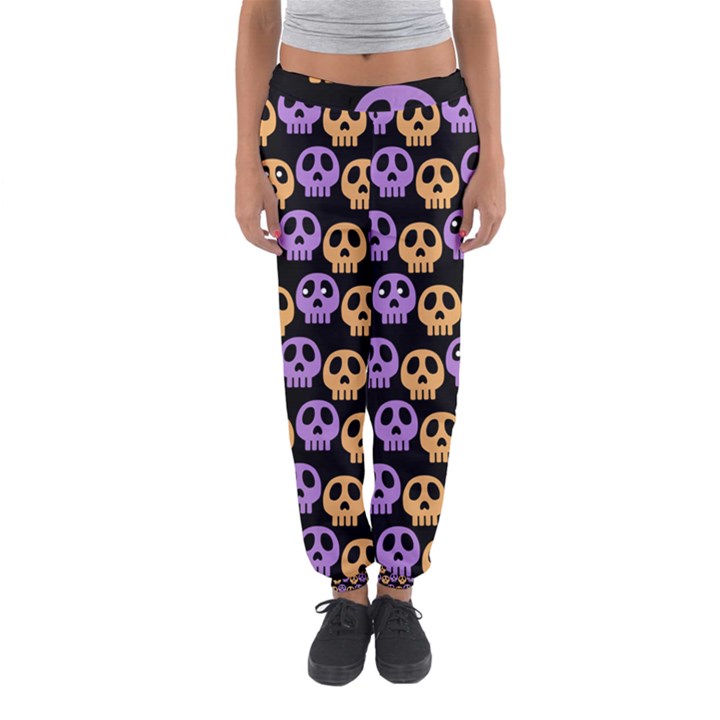 Halloween Skull Pattern Women s Jogger Sweatpants