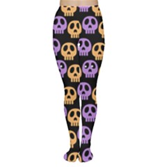 Halloween Skull Pattern Tights by Ndabl3x