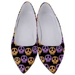 Halloween Skull Pattern Women s Low Heels by Ndabl3x