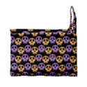 Halloween Skull Pattern Premium Foldable Grocery Recycle Bag View3