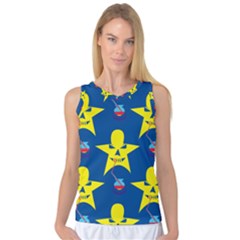 Blue Yellow October 31 Halloween Women s Basketball Tank Top by Ndabl3x