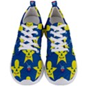 Blue Yellow October 31 Halloween Men s Lightweight Sports Shoes View1