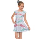 Halloween Pattern Kids  Cap Sleeve Dress View1