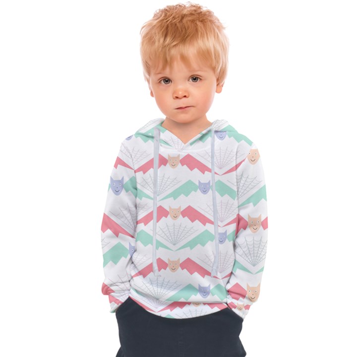 Halloween Pattern Kids  Overhead Hoodie