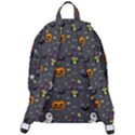 Halloween Bat Pattern The Plain Backpack View3