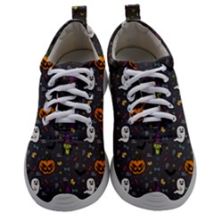 Halloween Bat Pattern Mens Athletic Shoes by Ndabl3x