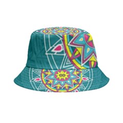 Abstract Digital Artwork Inside Out Bucket Hat by Ndabl3x