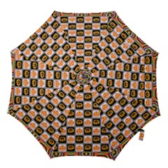 Chess Halloween Pattern Hook Handle Umbrellas (small) by Ndabl3x