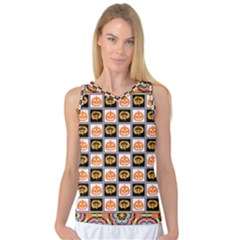 Chess Halloween Pattern Women s Basketball Tank Top by Ndabl3x