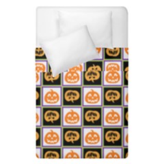 Chess Halloween Pattern Duvet Cover Double Side (single Size) by Ndabl3x