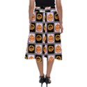 Chess Halloween Pattern Perfect Length Midi Skirt View2