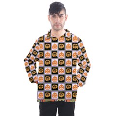 Chess Halloween Pattern Men s Half Zip Pullover by Ndabl3x