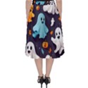 Ghost Pumpkin Scary Classic Midi Skirt View2