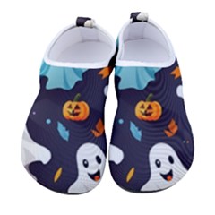 Ghost Pumpkin Scary Men s Sock-style Water Shoes