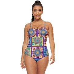 October 31 Halloween Retro Full Coverage Swimsuit by Ndabl3x