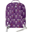 Skull Halloween Pattern Double Compartment Backpack View3