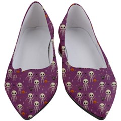 Skull Halloween Pattern Women s Block Heels  by Ndabl3x