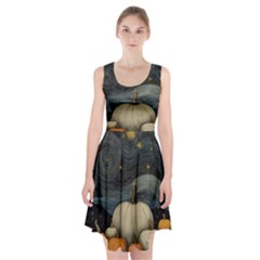 Pumpkin Halloween Racerback Midi Dress by Ndabl3x