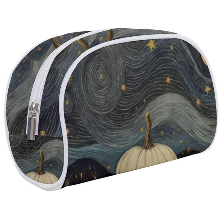 Pumpkin Halloween Make Up Case (Medium)