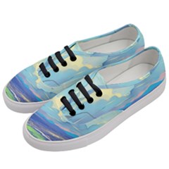 Digital Art Fantasy Landscape Women s Classic Low Top Sneakers by uniart180623