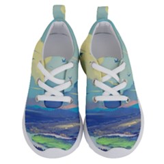 Digital Art Fantasy Landscape Running Shoes by uniart180623