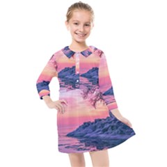 Tree Nature Plant Outdoors Ice Toronto Scenery Snow Kids  Quarter Sleeve Shirt Dress