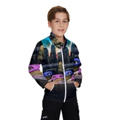 Teenage Mutant Ninja Turtles Leonardo Raphael Michelangelo Donatello Kids  Windbreaker by Sarkoni