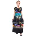 Teenage Mutant Ninja Turtles Leonardo Raphael Michelangelo Donatello Kids  Short Sleeve Maxi Dress View1