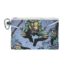 Teenage Mutant Ninja Turtles Comics Canvas Cosmetic Bag (medium) by Sarkoni